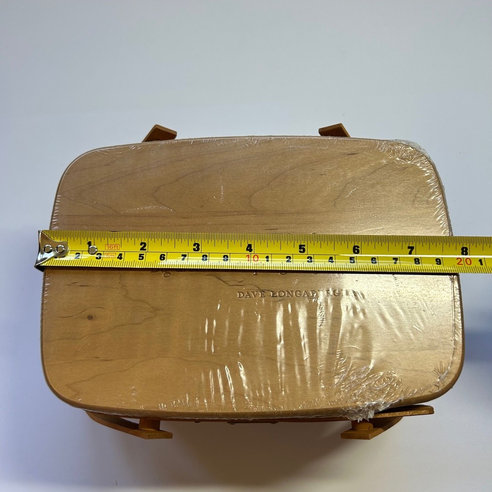 Longaberger Home Office 10th Anniversary Basket 2007 Lid Liner Protector NEW - Picture 11 of 13